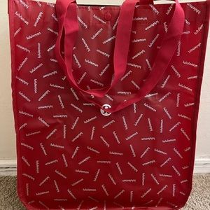 Lululemon reusable shopping bag